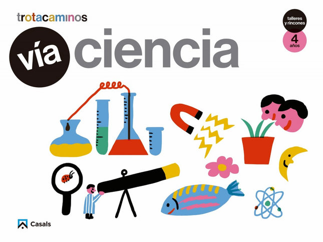 Libro Vía Ciencia 4 Años Talleres Y Rincones: .