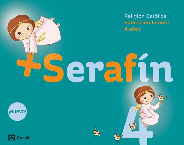Libro Cuaderno Serafín+ 4 Años Religión: .