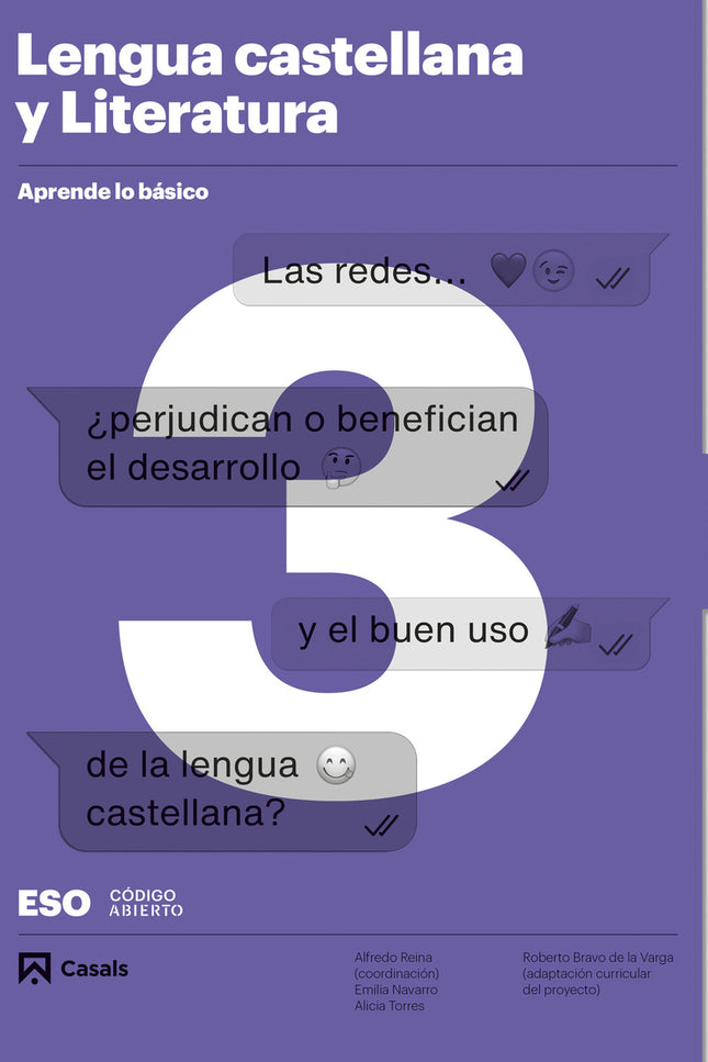 Aprende Lo Básico. Lengua Castellana Y Literatura 3 Eso. Lomloe