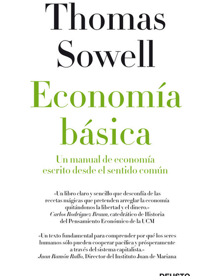 Economía básica - Thomas Sowell - OTRO FORMATO LIBRO