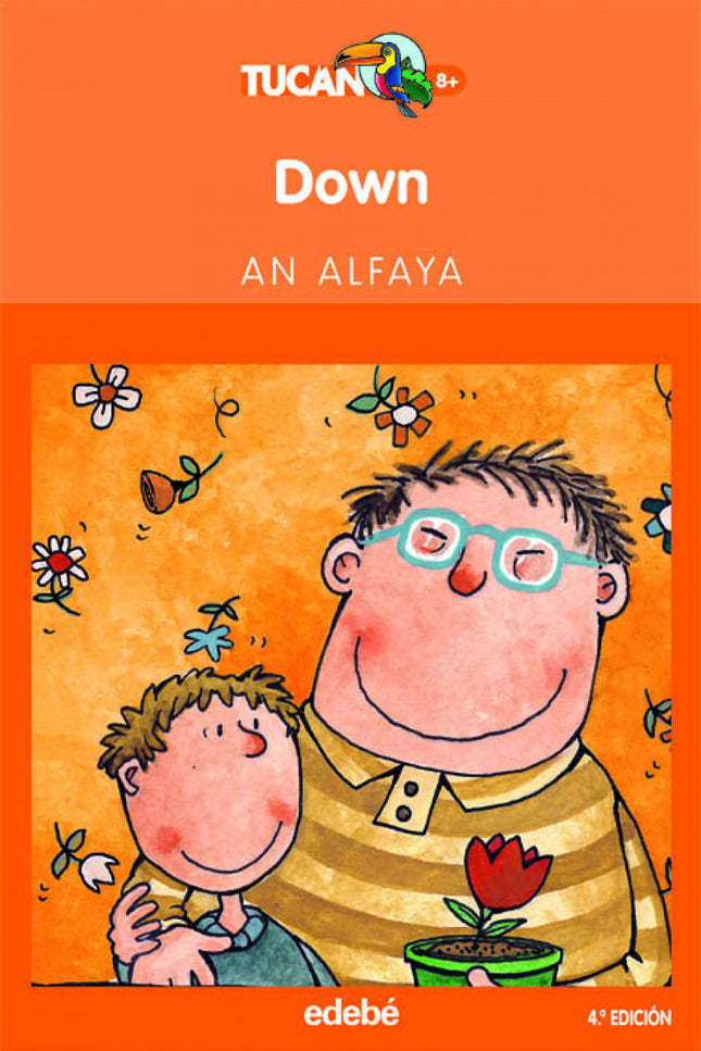 Libro Down: A mi primo Down se le dan muy bien los trabajos manuales y le encantan las flores. Además, yo creo que es ch