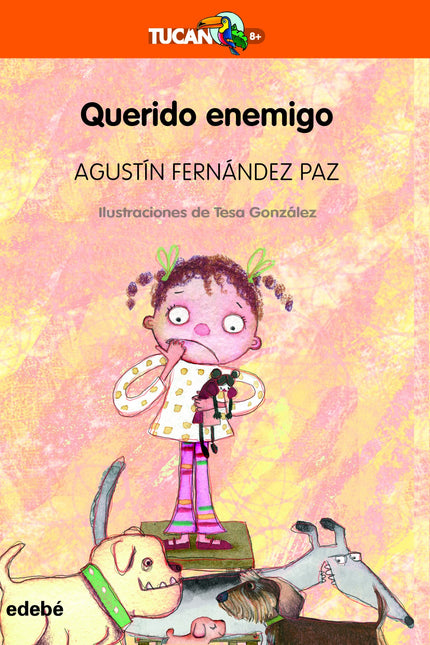 Libro Querido Enemigo: Laura tiene mucho miedo a los perros. Cuando su madre le dijo que tenían nuevosvecinos y que ésto