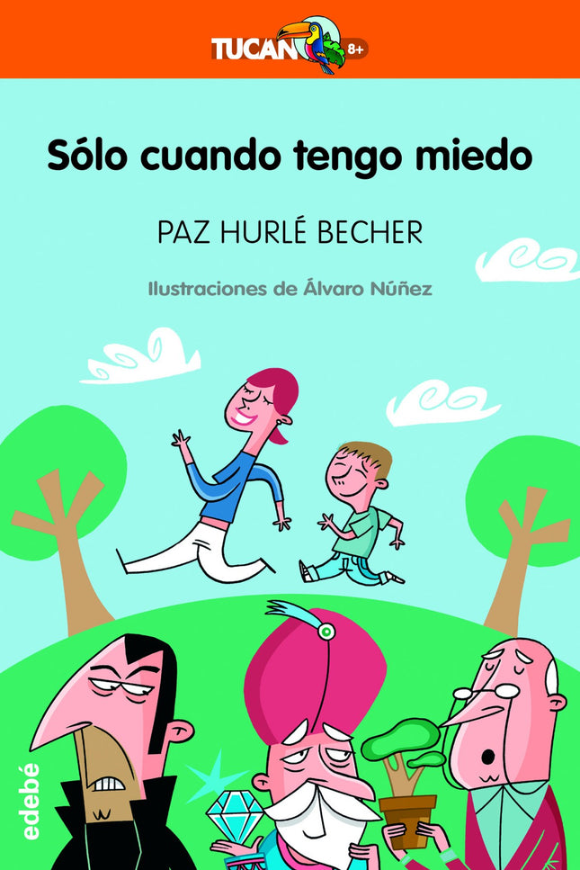 Libro Solo Cuando Tengo Miedo: En este divertido relato encontrarás a unos curiosos personajes: un niño con insomnio per