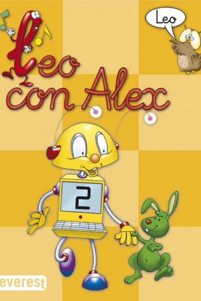 Libro (04).leo Con Alex.lectura 2: En el segundo libro del método 'Leo con Alex' se trabajan los fonemas s-p-y-m-l-d-h-n