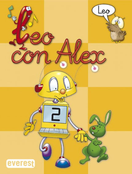 Libro (04).leo Con Alex.lectura 2: En el segundo libro del método 'Leo con Alex' se trabajan los fonemas s-p-y-m-l-d-h-n