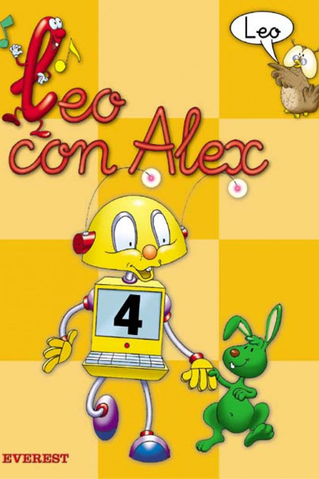 Libro (04).leo Con Alex.lectura 4: En el cuarto libro del método ´Leo con Alex´ se trabajan las sílabas que presentan la