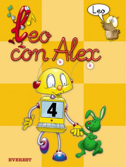Libro (04).leo Con Alex.lectura 4: En el cuarto libro del método ´Leo con Alex´ se trabajan las sílabas que presentan la