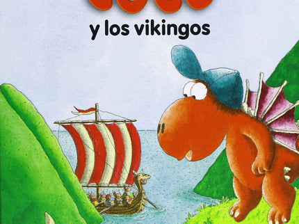 Libro El Pequeño Dragón Coco Y Los Vikingos: Coco y sus amigos Oscar y Matilde la puercoespín se quedan alucinados al ve