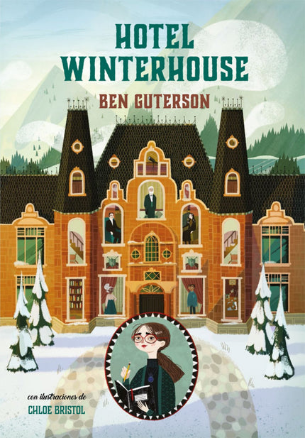 Libro Hotel Winterhouse: Elizabeth Sommers no tiene ni la menor idea de por qué sus tíos la envían a pasar sus Navidades al siniestro Hotel Winterhouse, propiedad del peculiar Norbridge Falls. A su llegada, descubre que el sitio no es tan horrible como lo había imaginado, sino que tiene mucho encanto, especialmente su maravillosa biblioteca.