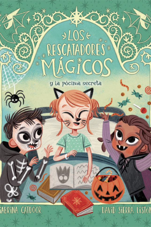 Libro Los Rescatadores Mágicos 5. Y La Pócima Secreta: Llegan las aventuras de los Recatadores mágicos, la serie ilustrada por David Sierra. ¿Todo listo para la noche de Halloween?