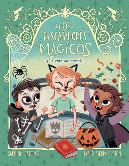 Libro Los Rescatadores Mágicos 5. Y La Pócima Secreta: Llegan las aventuras de los Recatadores mágicos, la serie ilustrada por David Sierra. ¿Todo listo para la noche de Halloween?
