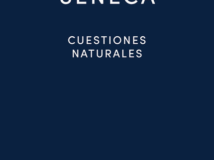 CUESTIONES NATURALES - Séneca - TAPA DURA
