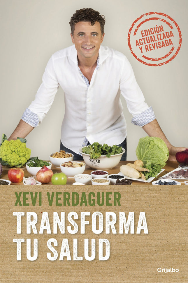 Libro Transforma Tu Salud (edici?n Ampliada): En este libro, Xevi Verdaguer nos ofrece una forma revolucionaria de entender cómo funcionamos que transformará nuestra salud radicalmente. El secreto: la alimentación, el ejercicio físico, la gestión del estrés, la reducción de tóxicos y la suplementación.