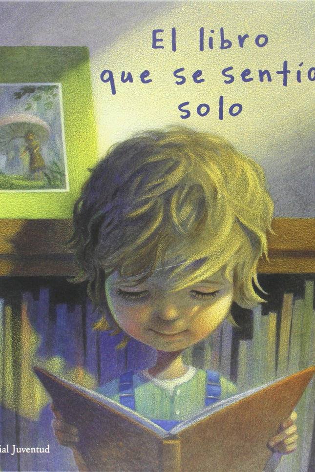 Libro El Libro Que Se Sentía Solo: El libro se sentía feliz cuando lo leían, y a menudo algún niño se lo llevaba a casa.