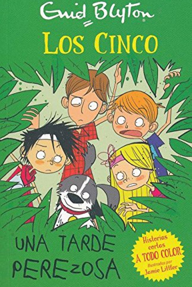 Libro Una Tarde Perezosa: Hace un calor terrible y los Cinco se disponen a pasar una tarde perezosa. Pero el día no será