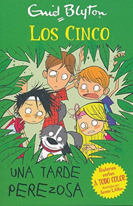 Libro Una Tarde Perezosa: Hace un calor terrible y los Cinco se disponen a pasar una tarde perezosa. Pero el día no será