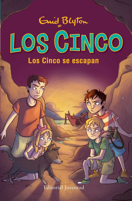 Libro Los Cinco Se Escapan: ¿Qué contiene el misterioso baúl escondido en la isla de Kirrin? Los Cinco creen que están t