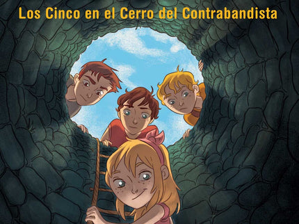 Libro Los Cinco En El Cerro Del Contrabandista: Los Cinco están en una gran casa y descubren un montón de escondites. . 