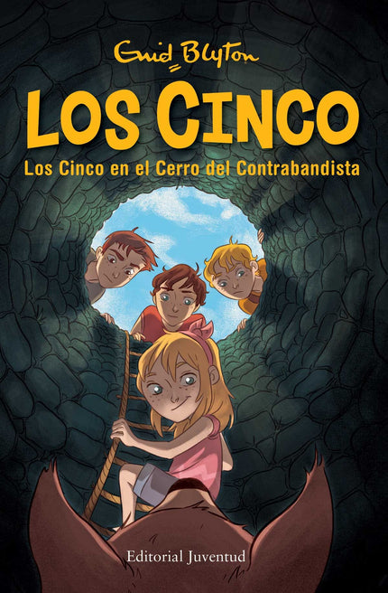 Libro Los Cinco En El Cerro Del Contrabandista: Los Cinco están en una gran casa y descubren un montón de escondites. . 