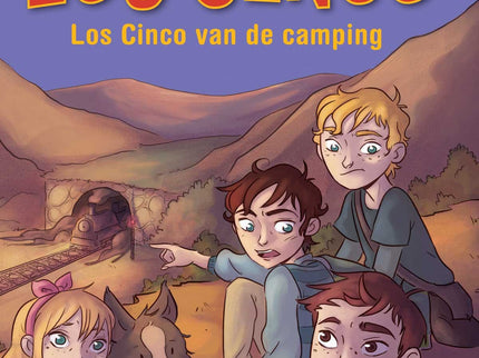 Libro Los Cinco Van De Camping: ¿Trenes fantasma que se desvanecen en la noche? ¡Tiene que haber una explicación lógica!