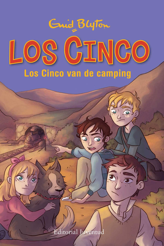 Libro Los Cinco Van De Camping: ¿Trenes fantasma que se desvanecen en la noche? ¡Tiene que haber una explicación lógica!