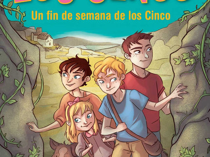 Libro Un Fin De Semana De Los Cinco: Dick se sobresalta cuando un hombre le despierta a través de su ventana. ¿Está soña