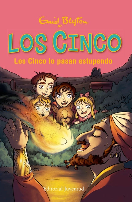 Libro Los Cinco Lo Pasan Estupendo: Los Cinco están pasando unos días de vacaciones en unas caravanas y descubren un cas