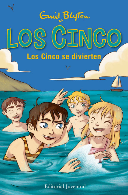 Libro Los Cinco Se Divierten: Los Cinco tienen que proteger a Berta, hija de un científico americano, amenazada de secue