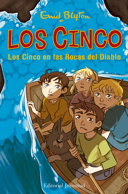 Libro Los Cinco En Las Rocas Del Diablo: Los Cinco están en un faro en las Rocas del Diablo, y oyen contar historias sob