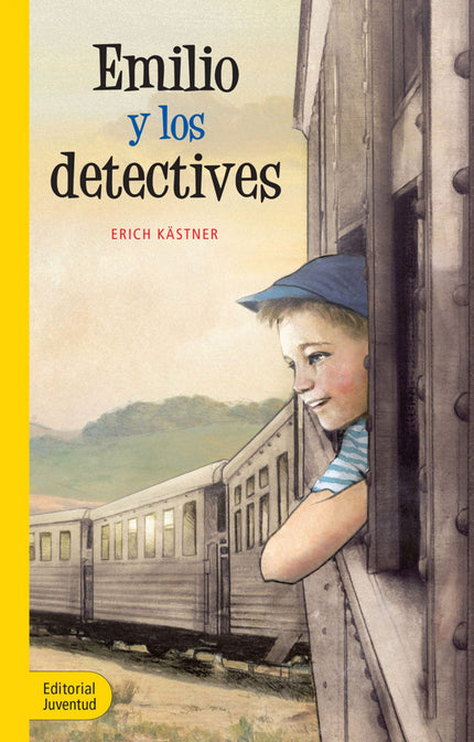 Libro Emilio Y Los Detectives: Emilio viaja por primera vez solo en tren para llevarle a su abuela un dinero que su madr