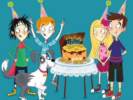 Libro Una Aventura De Cumpleaños: Jorge va a una fiesta de cumpleaños con un regalo muy especial. ¡Pero deberá andarse con cuidado!