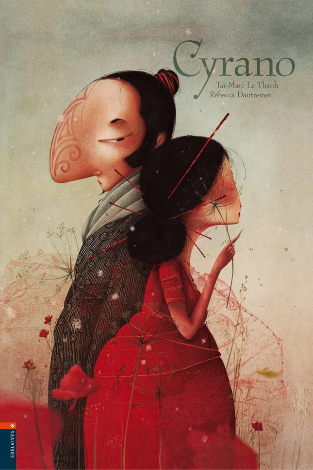 Libro Cyrano: Cyrano tenía una nariz enorme y estaba enamorado de su prima Roxana, pero no se atrevía a decirle nada deb