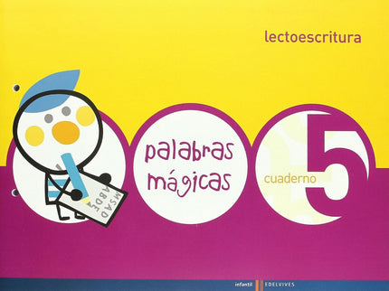 Libro (07).palabras Magicas (5).cuaderno Lectoescritura: .