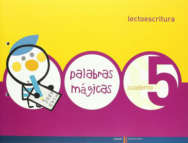 Libro (07).palabras Magicas (5).cuaderno Lectoescritura: .