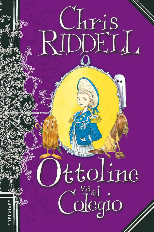 Libro Ottoline Va La Colegio: Ottoline es una niña inteligente y curiosa que vive en Gran Ciudad junto a su amigo el Sr.