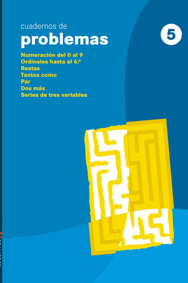 Libro Cuaderno 5 De Problemas (infantil): .
