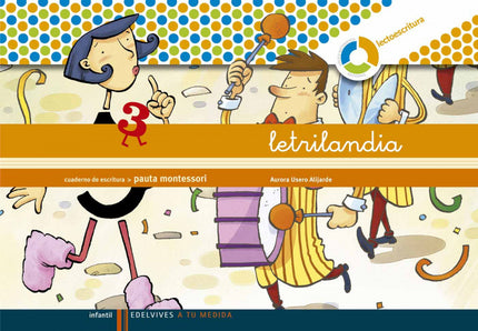 (09).3.cuad.letrilandia Pauta (espiral) Montessori