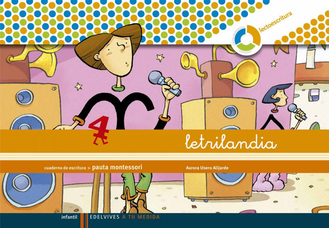 (09).4.cuad.letrilandia Pauta (espiral) Montessori