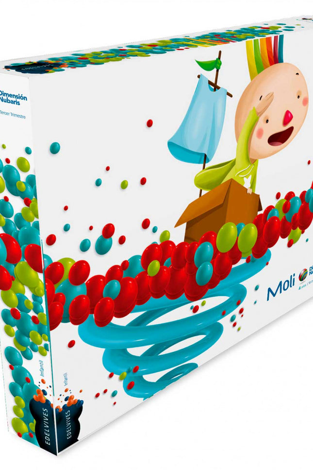 Libro Moli 4 Años 3ºtrim.(dimension Nubaris): .