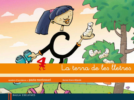 Libro (val).(12).4.quad.terra Lletres C/Espiral (infantil): .