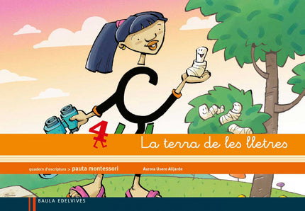 Libro (val).(12).4.quad.terra Lletres C/Espiral (infantil): .