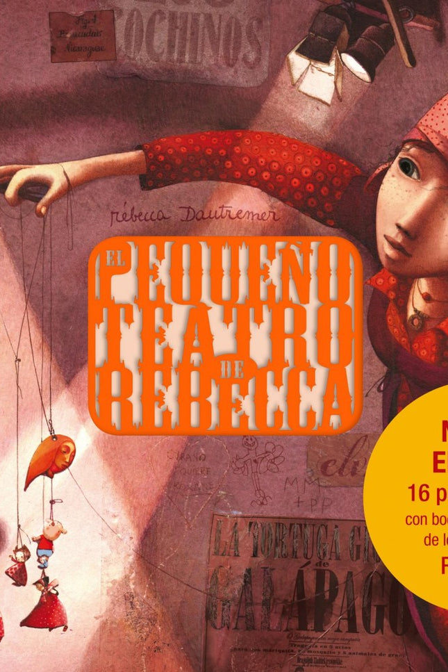 Libro El Pequeño Teatro De Rebecca: Un teatro troquelado en el que aparecen casi 100 personajes de los libros de Rébecca