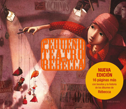 Libro El Pequeño Teatro De Rebecca: Un teatro troquelado en el que aparecen casi 100 personajes de los libros de Rébecca