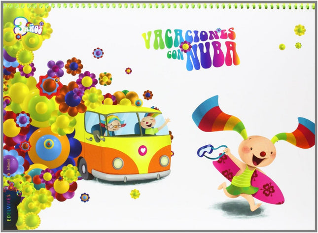Libro Vacaciones Con Nuba 3 Años: .