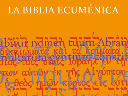 Libro La Biblia Ecumenica: .