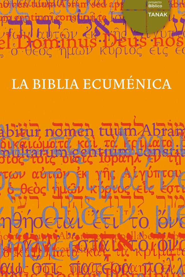 Libro La Biblia Ecumenica: .