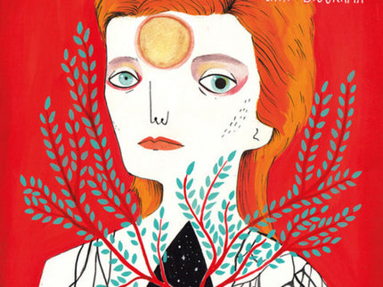 Libro Bowie: Tras el fenómeno Frida, la biografía del camaleón de la música, ilustrada por María Hesse. No muestro lealt