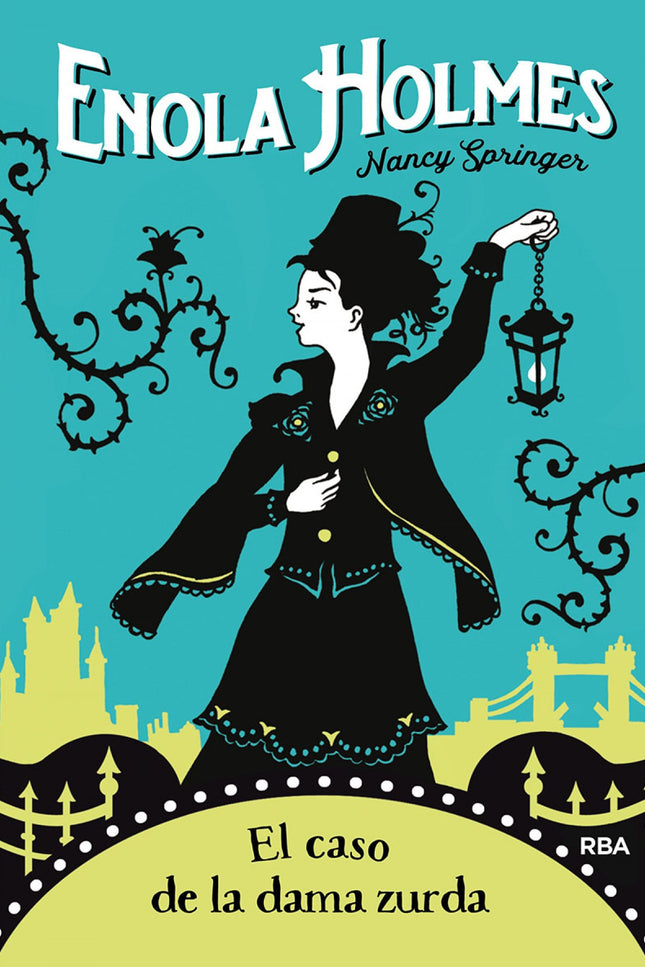 Libro El Caso De La Dama Zurda: Sherlock Holmes, el detective más famoso del mundo, está removiendo cielo y tierra para encontrar a su hermana pequeña Enola, quien parece haber sido engullida por la ciudad más grande y oscura del mundo: Londres. Mientras se esconde de su propio hermano, Enola se topa con unos dibujos al carboncillo y siente una conexión inmediata con su autora, Lady Cecily, pero esta ha desaparecido sin dejar rastro.