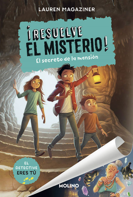 Libro Secreto De La Mansion, El: Alguien quiere hacerse con el tesoro escondido de una excéntica millonaria. Pero la búsqueda del culpable se ve complicada por todo tipo de acertijos, enigmas, oscuros secretos y un montón de decisiones imposibles.