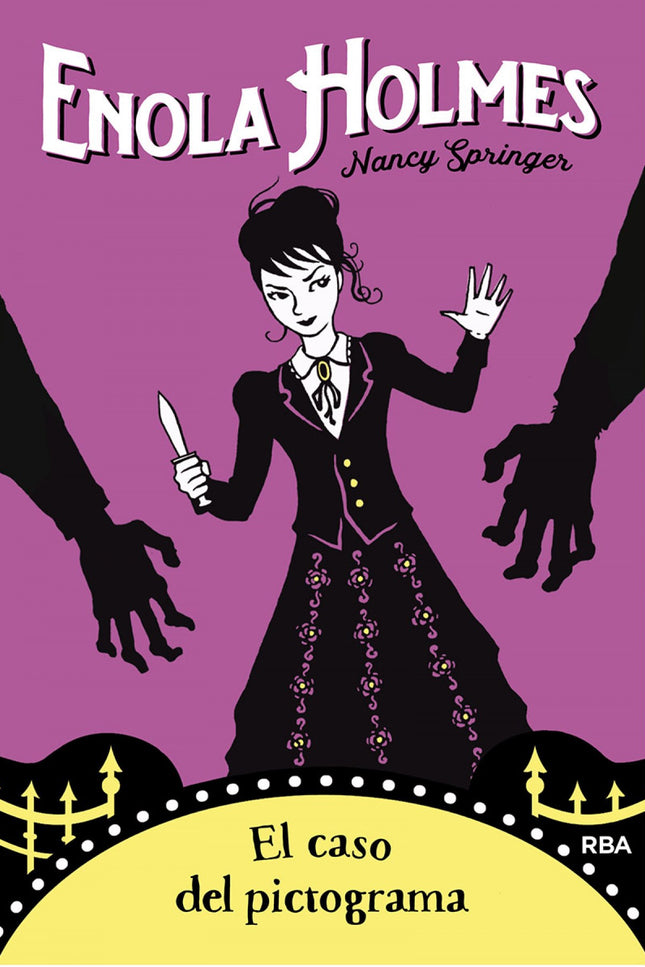 Libro Enola Holmes 5. El Caso Del Pictograma: Para Enola, aparte de su hermano Sherlock, con quien discute a menudo, la señora Tupper, su casera, es lo más parecido a su familia. Pese a estar medio sorda y cocinar espantosamente, llena la ausencia de su madre desaparecida.